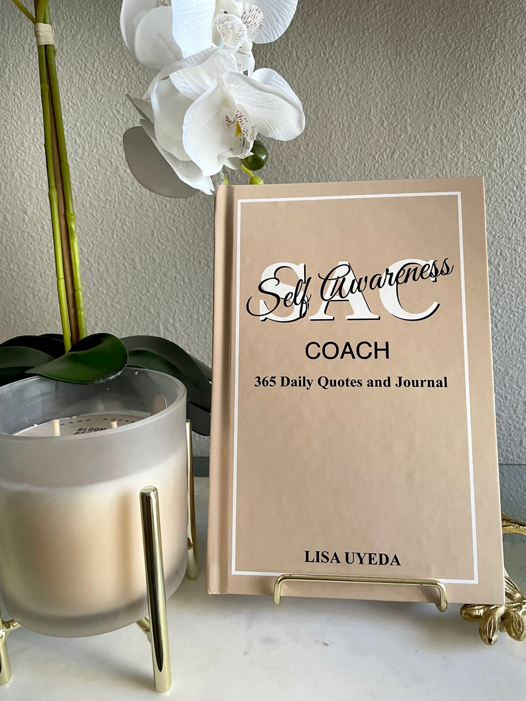 Self Awareness Coach 365 Daily Quotes and Journal Book-Hardcover.